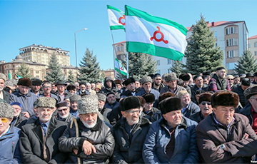 Глава МВД Ингушетии подал в отставку после протеста в Магасе