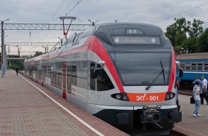 Лукашенко предложил Петеру Шпулеру прокатиться на чудо-поезде Stadler