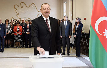 ЦИК: Алиев набрал 86% голосов на «выборах» президента Азербайджана