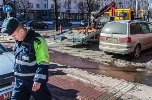 На день милиции парковки в центре Минска ограничат
