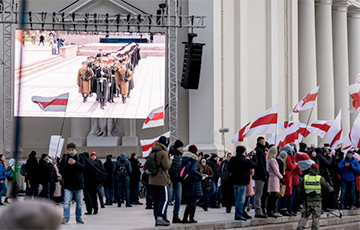 Фоторепортаж: Как в Вильнюсе прощаются с Калиновским и его повстанцами