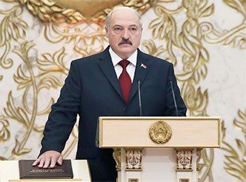 В своей инаугурационной речи Лукашенко произнес слово «я» более 60 раз