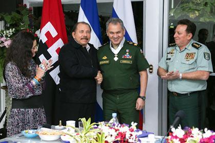 Президент Никарагуа рассказал Шойгу о посеянном США хаосе