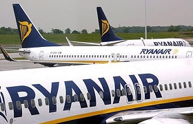 Ryanair резко увеличила квартальную прибыль