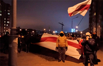 Жители ЖК «Магистр» вышли на вечерние шествие