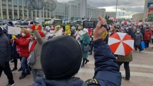 В Минске 9 ноября прошла акция протеста пенсионеров и медиков - Марш мудрости