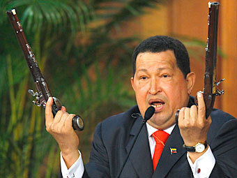 Чавес объявил о поимке американского наемника
