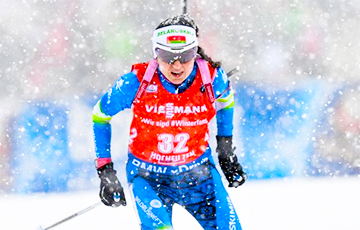 Белоруска Ирина Кривко завоевала серебро в гонке преследования на чемпионате Европы