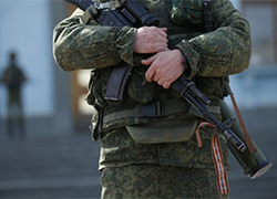 Российские военные в Крыму жалуются, что им не заплатили