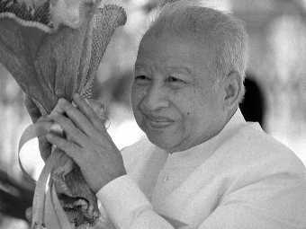Умер бывший король Камбоджи
