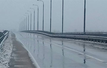 В Житковичах треснул автомобильный мост через Припять