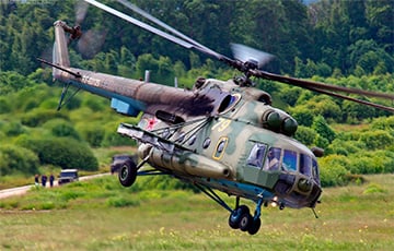 В России упал военный вертолет