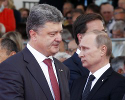 О чем говорили Путин и Порошенко на встрече 26 августа
