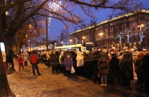 Всю неделю в Минске ограничены движение и парковка у Дома Милосердия