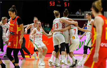 Женская сборная Беларуси победила команду Испании в стартовом матче на ЧЕ-2021 по баскетболу