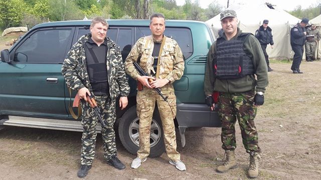 Украинские гаишники уничтожили засаду террористов