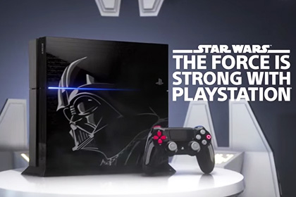 Sony выпустит коллекционную версию консоли PS4 в стиле «Звездных войн»