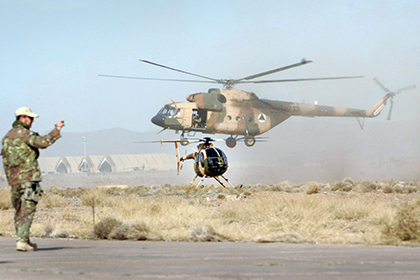 Жертвами падения вертолета ВВС Афганистана стали 17 военнослужащих