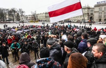 Акции протеста ИП продолжаются в Минске