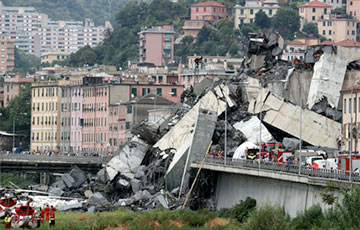 Названа причина обрушения моста в Италии