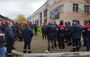 Работники Минского моторного завода присоединились к забастовке