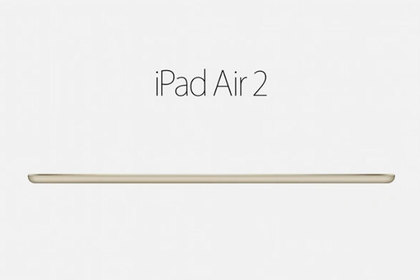 Apple представила планшет iPad Air 2 толщиной 6 миллиметров