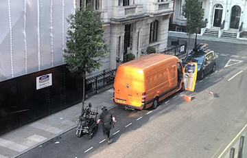 Полиция Лондона взорвала автомобиль у здания BBC