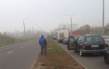 Фотофакт: В Гродно из-за приезда Лукшенко перекрыли все дороги
