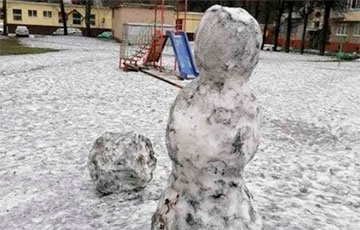 Специалисты выяснили, почему в Полоцке лежал черный снег