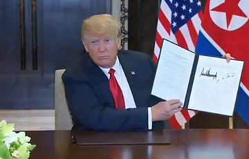 Трамп и Ким Чен Ын подписали совместный документ по итогам переговоров