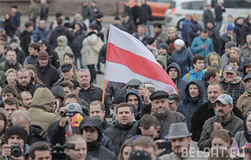 Протестный Первомай в Минске