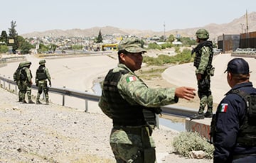 Мексиканские военные вторглись в США с марихуаной