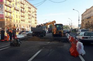 В Минске 8-балльные пробки, перекрыт проспект Независимости