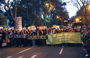 В Мадриде прошел полумиллионный Марш за климат