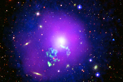 Галактические скопления помешали теории дырявой Вселенной
