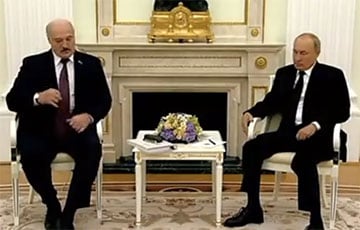 Лукашенко выглядел не очень здоровым на встрече с Путиным