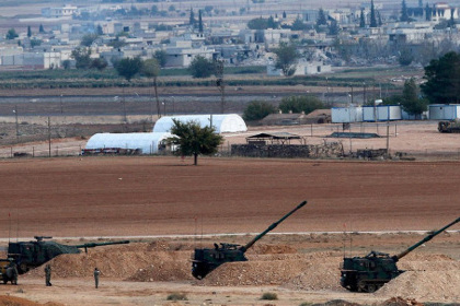 Турция открыла огонь по позициям сирийской армии в Латакии