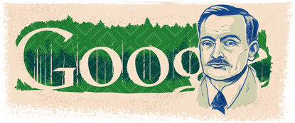 Google отметила логотипом 130-й день рождения Янки Купалы