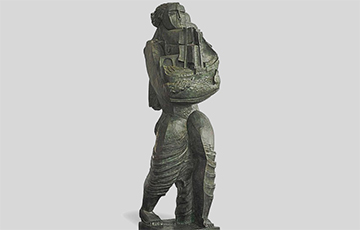 В Минск привезли скульптуру «Носитель даров» Осипа Цадкина