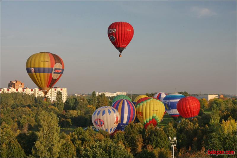 Воздушные шары над Минском (Фото)