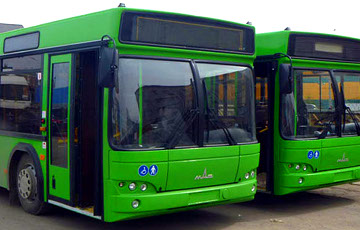 Автобусы в Минске стояли 50 минут из-за аварии на МКАД