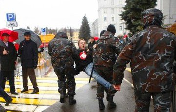 В Минске сорвали открытие памятника Ленину возле МТЗ