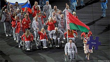 Международный паралимпийский комитет может наказать белорусских спортсменов