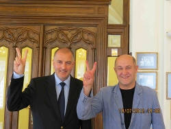 Дмитрий Бондаренко встретился с президентом Вроцлава