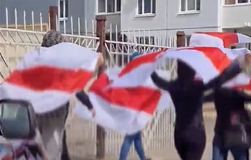 Партизаны Заводского района Минска вышли на марш