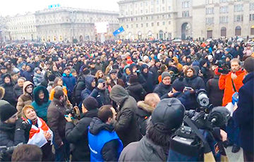 За сутки Марш рассерженных белорусов просмотрело более миллиона человек