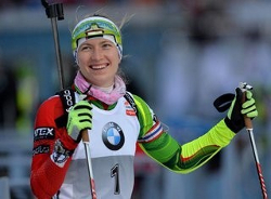 Дарья Домрачева - лучшая спортсменка Олимпиады в Сочи