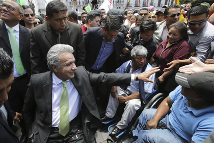 Избирком Эквадора назвал Ленина Морено победителем президентских выборов