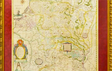 У Менску прэзентавалі ўнікальную мапу ВКЛ