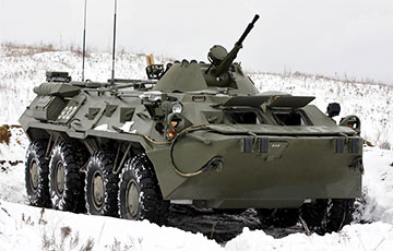 В России ищут 80 вагонов для отправки бронетранспортеров БТР-80 в Беларусь